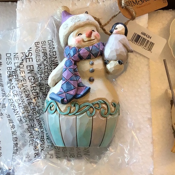Jim Shore Snowman Ornaments New Box - Picture 2 of 4